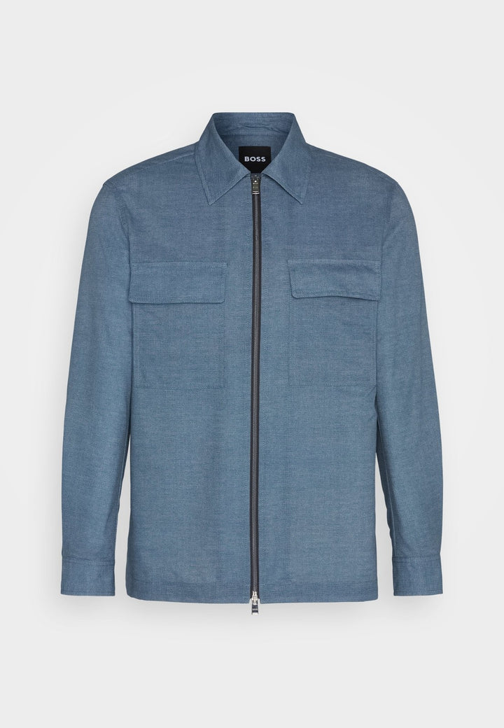 Translation missing: en.BOSS Mens Carperos Lightweight Summer Jacket Bright Blue-40R