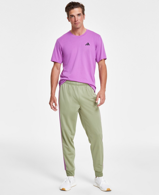 Translation missing: en.adidas Men's Tricot Jogger Pants - Tent Green/Purple-Size Small 28-30W