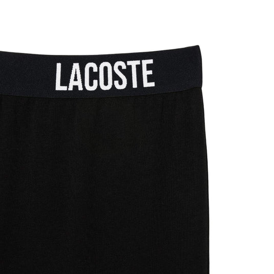 Translation missing: en.Lacoste Men's Straight Leg Pajama Pant Black Size XL With Croc Waistband Jersey