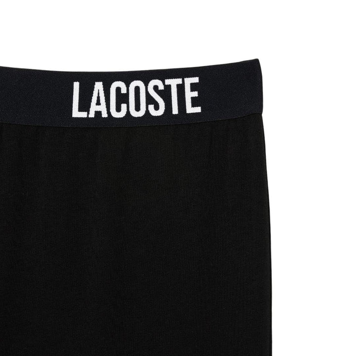 Translation missing: en.Lacoste Men's Straight Leg Pajama Pant Black Size XL With Croc Waistband Jersey