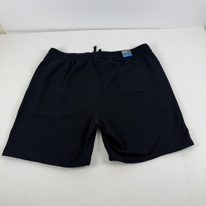 Translation missing: en.Columbia Men's Trek Relaxed-Fit Stretch Logo-Print Fleece Shorts - Black-2XL