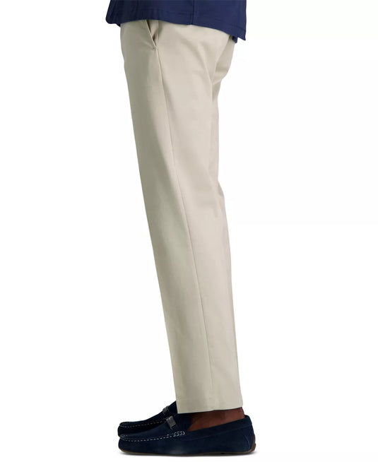 Translation missing: en.Haggar Men's Premium No Iron Khaki Straight-Fit Stretch Pants Sand-32x34