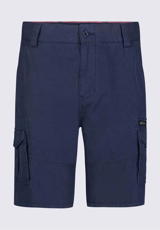 Translation missing: en.Buffalo David Bitton Cargo Shorts Men's 32W Navy Hiero Relaxed Fit 11.5"