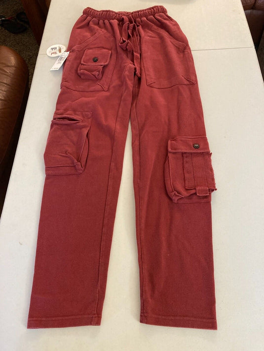 Translation missing: en.The Rad Black Kids Italian Hunting Pants Maroon-Size Medium