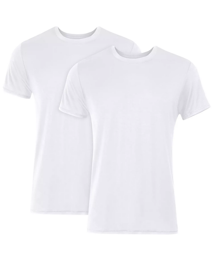 Translation missing: en.Hanes Originals Ultimate Men's T-Shirts, White, 2PK  SuperSoft Crewneck -Medium