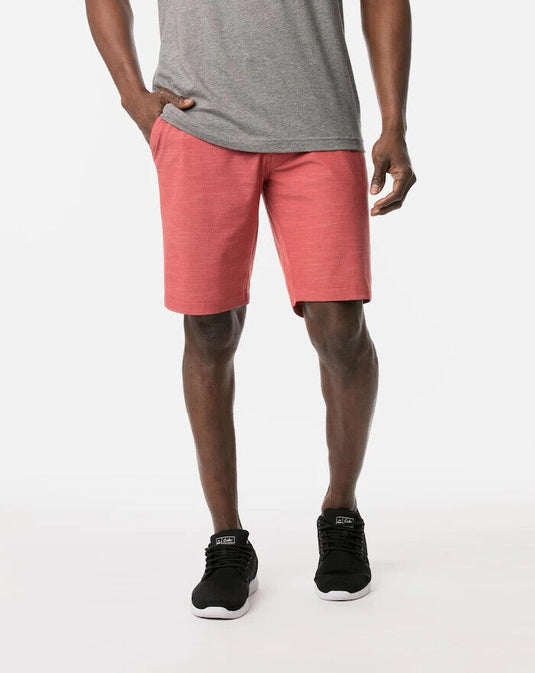 Translation missing: en.PGA Tour Men's 4-Way Stretch Shorts in Rapture Rose-Size 42