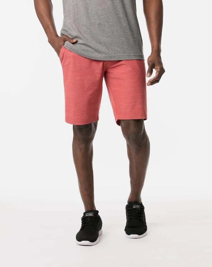 Translation missing: en.PGA Tour Men's 4-Way Stretch Shorts in Rapture Rose-Size 42