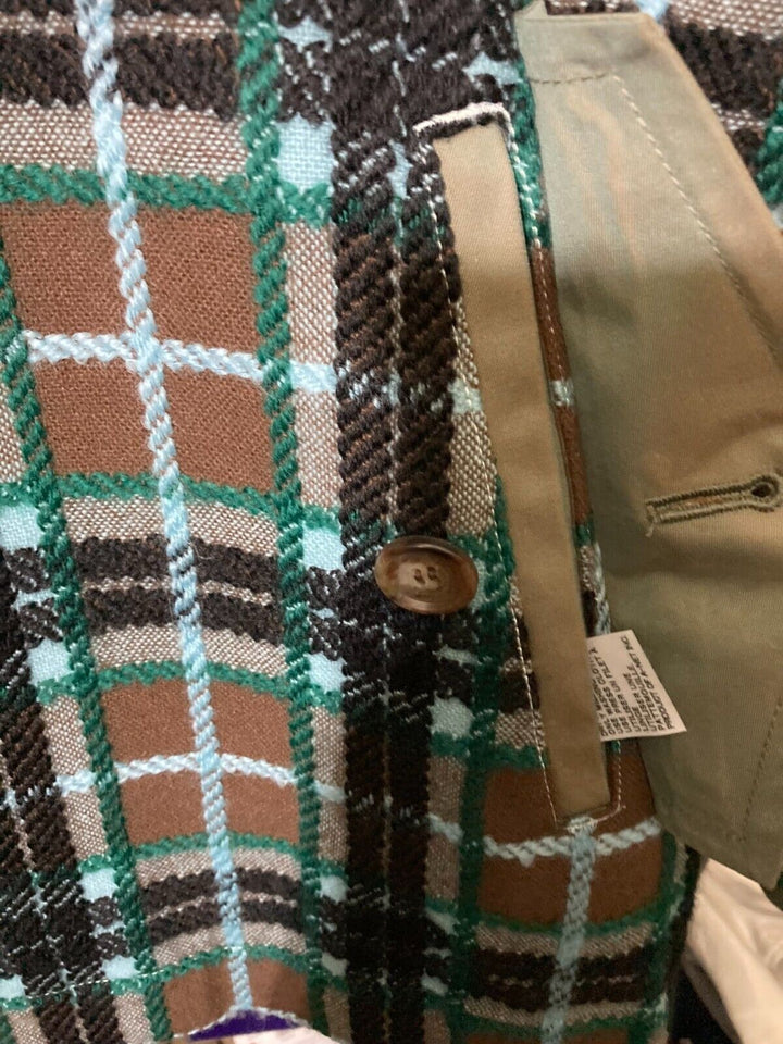 Translation missing: en.Zucca Men's 10 ROVING TARTAN CHECK Jacket Multicolor-Medium