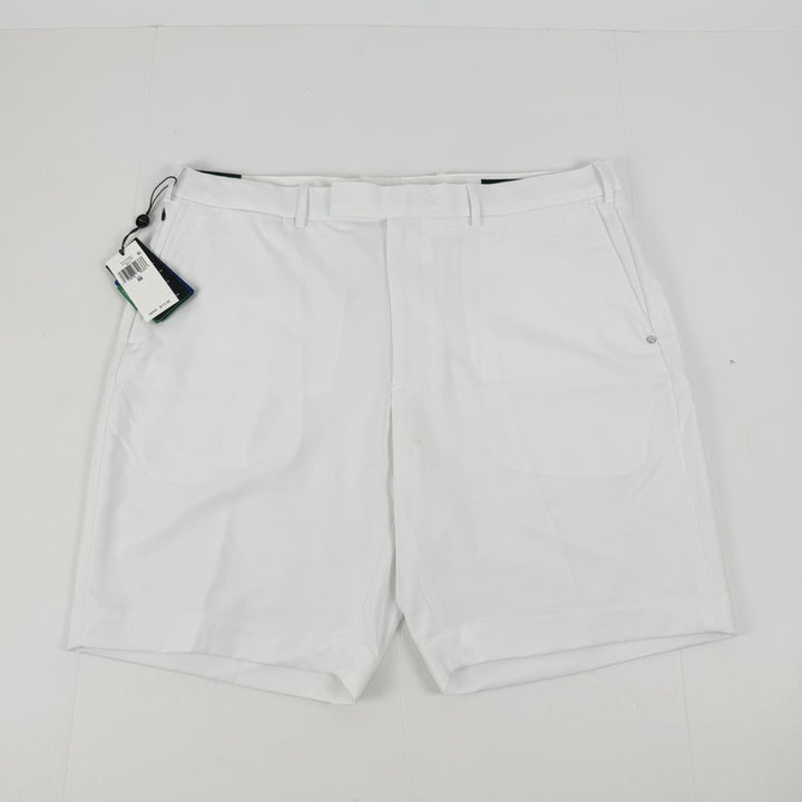 Translation missing: en.Ralph Lauren RLX Men's 9-Inch Tailored Fit Performance Golf Shorts White-38
