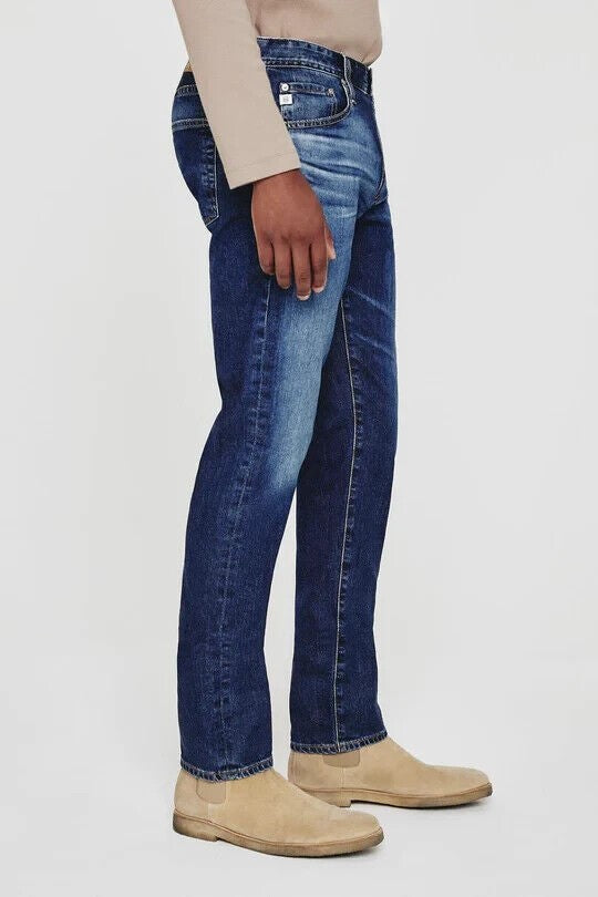 Translation missing: en.AG Tellis Men's Vapor Wash Modern Slim Fit Jeans in Airway Blue-29/34 1783LED