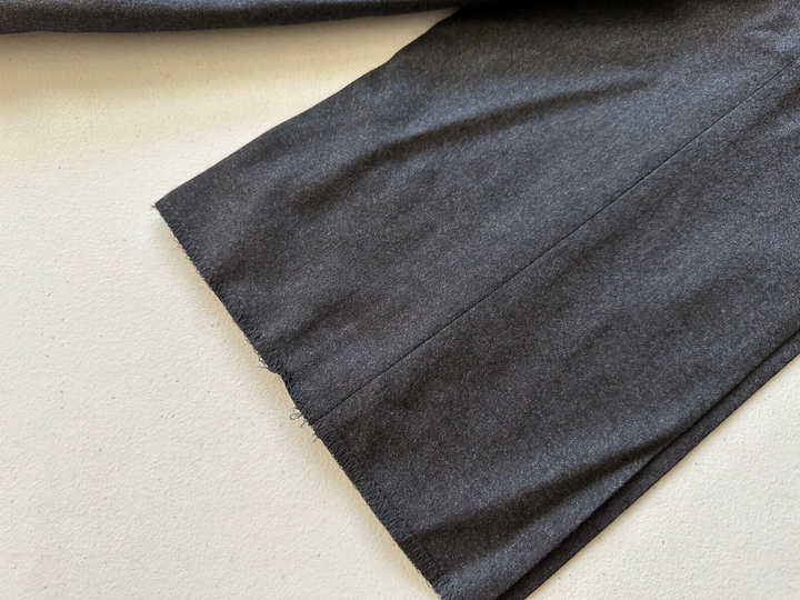 Translation missing: en.The Men's StoreDesigner Brand Wool Stretch Flannel Trousers in Char-40R Unhemmed