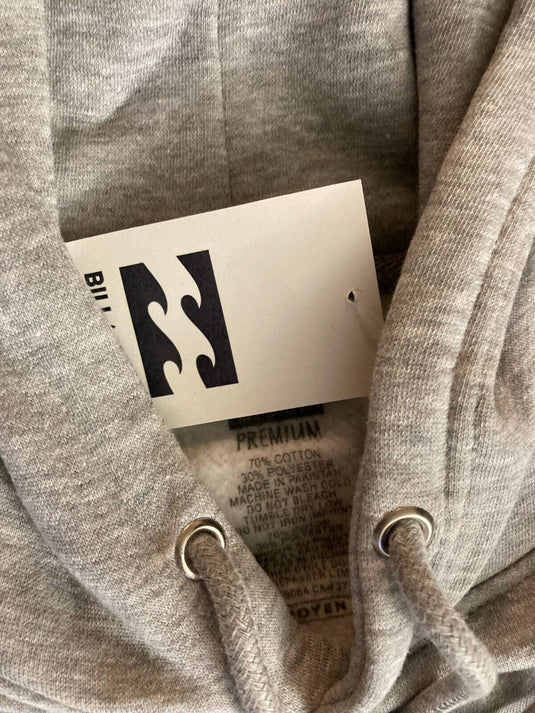 Translation missing: en.Billabong Premium Men's Arch Fill Hoodie in Gray Heather ABYFT00283-Medium