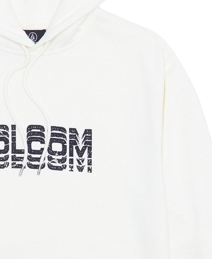 Translation missing: en.Volcom Men's Cement Pullover Hoodie Fleece Sweatshirt, Off White Heather, XL