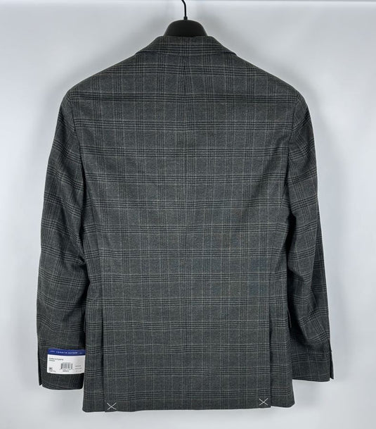 Translation missing: en.Tommy Hilfiger Conrad Men's Modern-Fit TH Flex Plaid Sport Coat-Gray Multi-36R