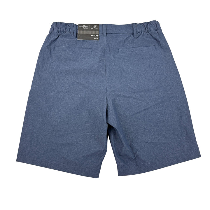 Translation missing: en.Alfani Men's Weekend Shorts Men's Size 30 Summer Swiss Navy Heather Stretch