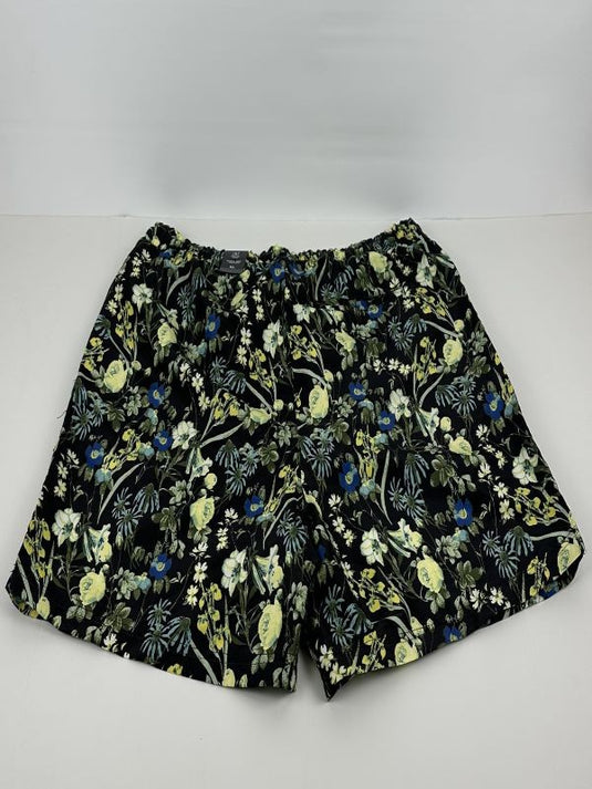 Translation missing: en.INC Mens Evan Garden Quick-Dry Floral-Print 5" Swim Trunks Black Multi-2XL