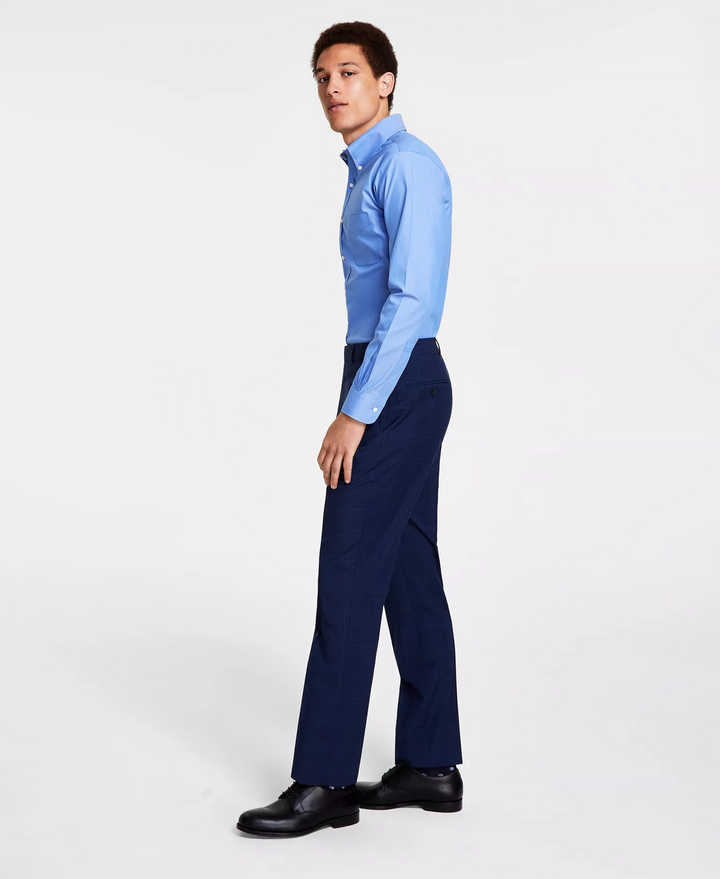 Translation missing: en.Brooks Brothers Men's Reg Fit Non-Iron Solid Dress Shirts French Blue-16 34/35