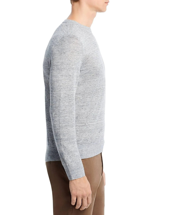 Translation missing: en.The Men's Store Major Dept Store Linen Crewneck Marled Sweater Blue Heather-2XL