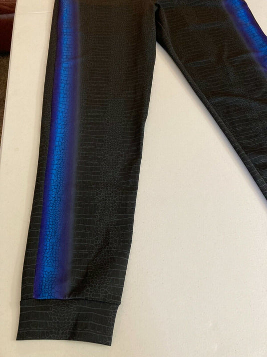 Translation missing: en.Ultracor Men's Serpent Momentum Scale Print Regular Fit Joggers Blue/Black-Med