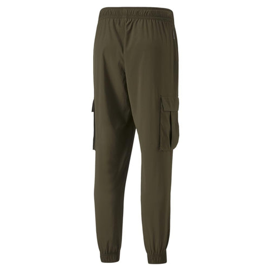 Translation missing: en.PUMA The Train Fav Cargo Pants Green Size Small Moisture Wicking Woven