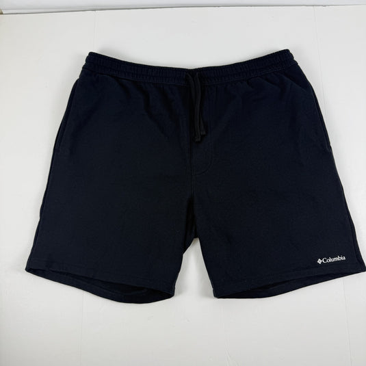 Translation missing: en.Columbia Men's Trek Relaxed-Fit Stretch Logo-Print Fleece Shorts - Black-2XL