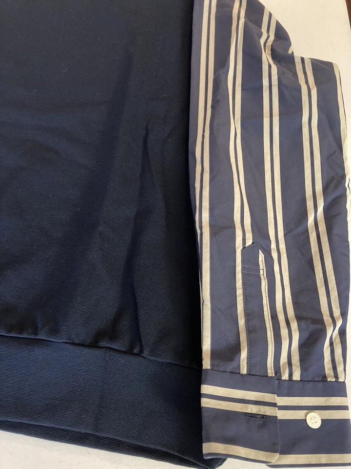 Translation missing: en.ZUCCa Men's 13 SHIRT COMBINED J Shirt Sweater Navy-Medium