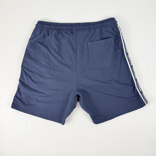 Translation missing: en.All Good Things Are Welcome Here French Terry Cotton Sweat Shorts Indigo-2XL