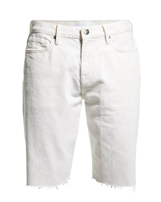 Translation missing: en.FRAME Lhomme Men's Relaxed Denim Shorts in Au Natural Grind- Size 30