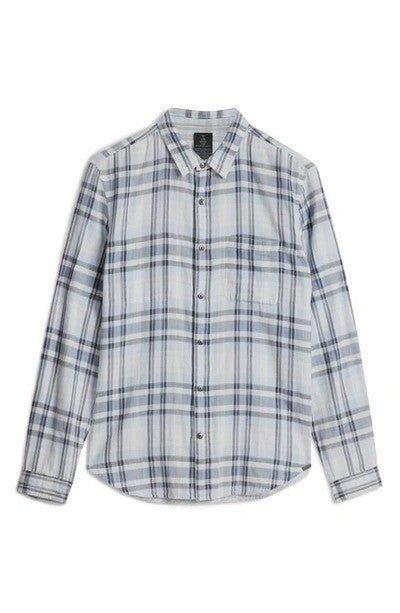 Translation missing: en.John Varvatos Mens Neil Regular Fit Reversible Button-Up Shirt Dusted Blue-2XL