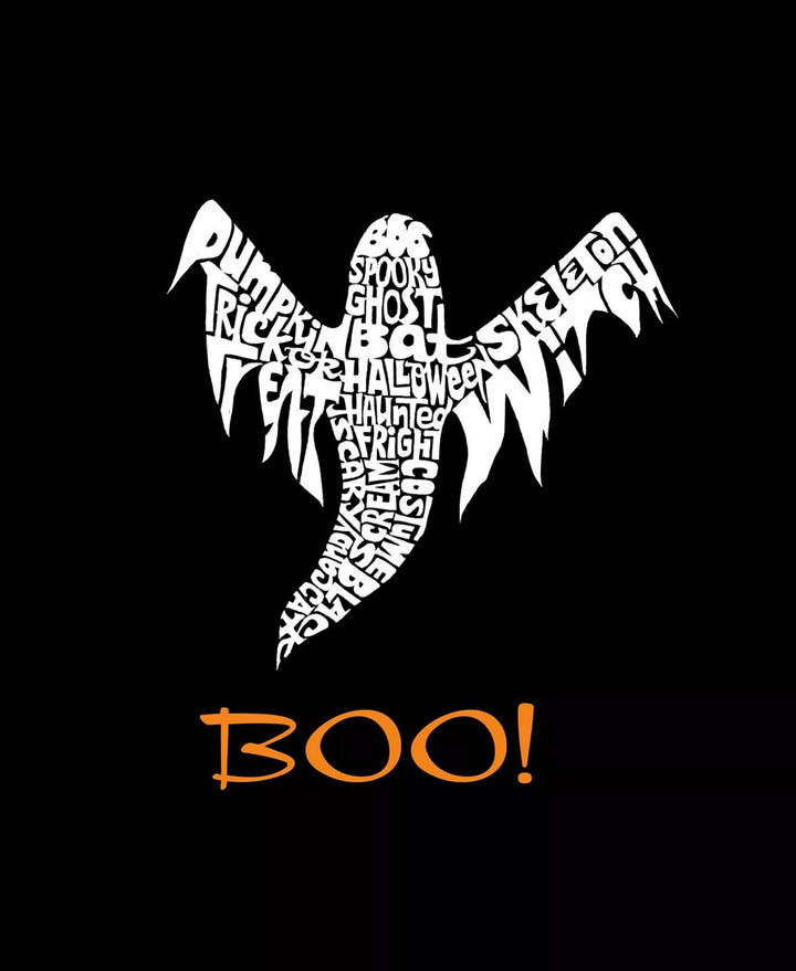 Translation missing: en.LA Pop Art Halloween Ghost  Men's Premium Blend Word Art T-Shirt Black-XL