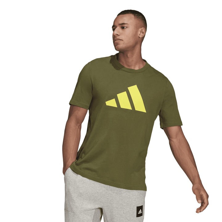Translation missing: en.Adidas Men's Sportswear Future Icons Logo T-Shirt Wild Pine Green-Small