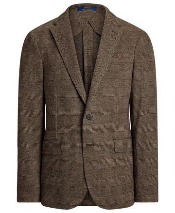 Translation missing: en.Polo Ralph Lauren Men's Polo Soft Modern Glen Plaid Sport Coat-Brown/Tan-Large