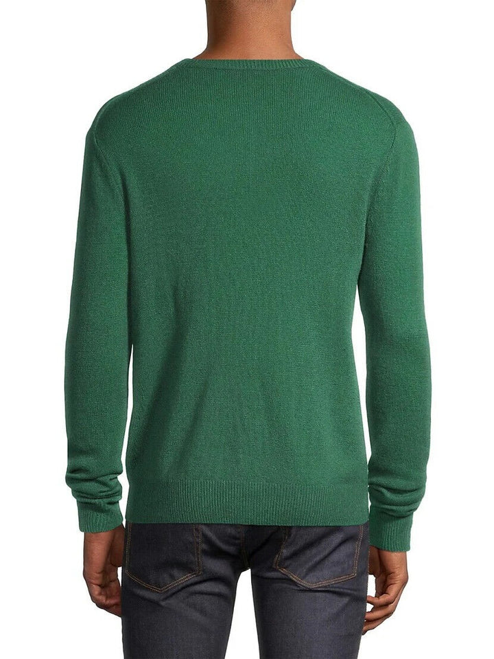 Translation missing: en.Atm Anthony Thomas Melillo Men's Cashmere Sweater in Aspen Green- XL