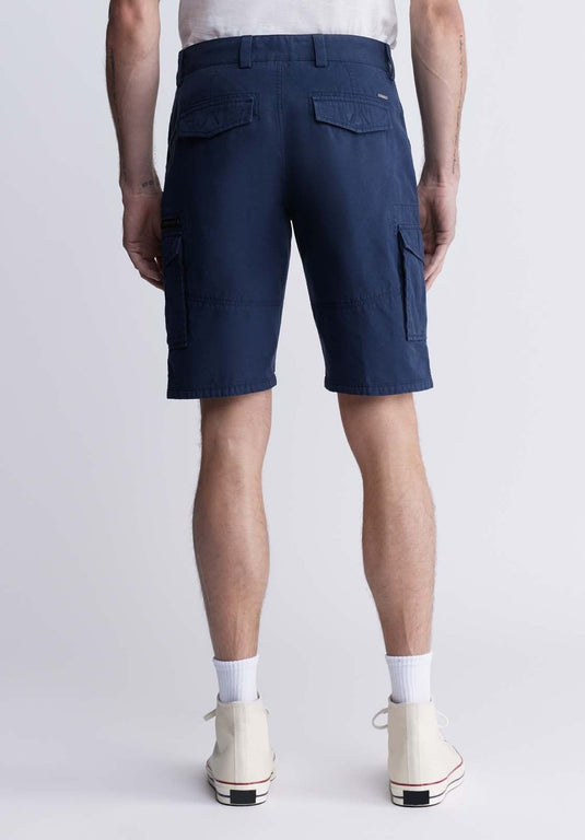 Translation missing: en.Buffalo David Bitton Cargo Shorts Men's 32W Navy Hiero Relaxed Fit 11.5"