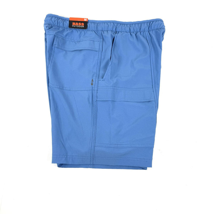 Translation missing: en.Bass Outdoor Men's Everyday Pull-On Cargo Shorts - Blue Jasper-Size Medium New