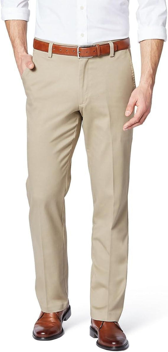 Translation missing: en.Dockers Easy Khakis Pants Timber Wolf 38x32 Slim Fit Mens Stretch Comfort Waist