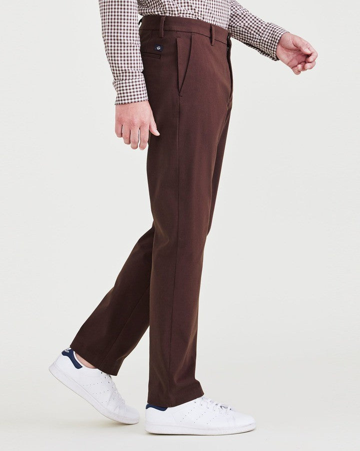 Translation missing: en.Dockers Men's City Tech Slim Fit Smart 360 Tech Pants Decadent Chocolate-29x30