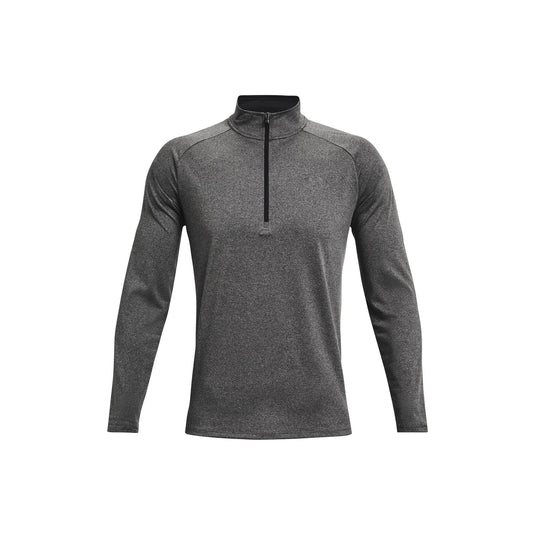 Translation missing: en.Under Armour Ua Tech Half-Zip Pullover Carbon Heather/Black Size 2XL Mens Loose