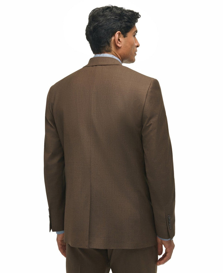 Translation missing: en.B by Brooks Brothers Men's Classic-Fit Solid Suit Jacket Wool Blend - Brown-42S