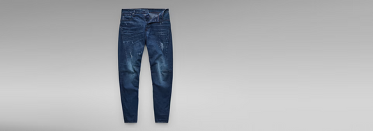 Translation missing: en.G-Star RAW Mens Scutar 3D Tapered Jeans - Navy Cotton - Size 32W/32L