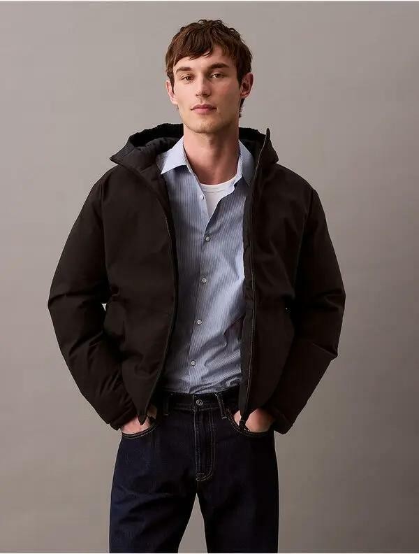 Translation missing: en.Calvin Klein Reversible Puffer Jacket Black Beauty Size 2XL Down Fill Mens
