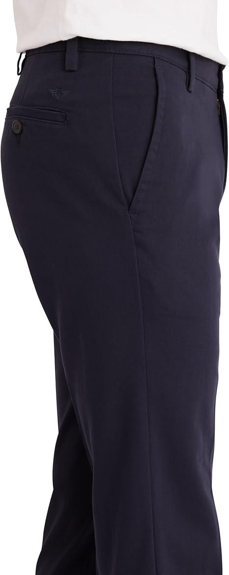 Translation missing: en.Dockers Easy Khakis Pants Docker Navy 34x34 Slim Fit Mens Stretch Comfort Waist