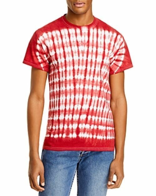 Translation missing: en.Studio 189 Men's Hand Batik All Cotton Ayumi Tee in Red-Size Medium