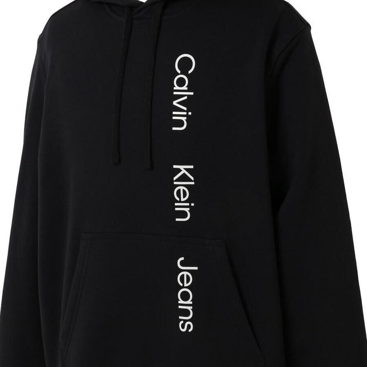 Translation missing: en.Calvin Klein Mens Earth-Print Hoodie Black Beauty-Size Small