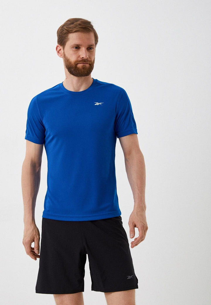Translation missing: en.Reebok Workout Ready Tee Vector Blue Size Medium Speed Wicking Crewneck Men