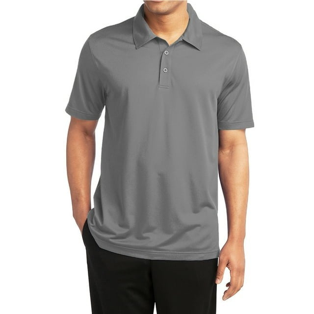 Translation missing: en.Galaxy by Harvic Men's 3 Pair of Dry Fit Moisture-Wicking Polo Shirts-3XL  Asst