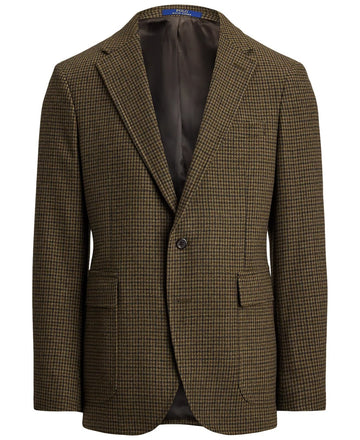 Translation missing: en.Polo Ralph Lauren Men's Modern Houndstooth Wool-Blend Sport Coat Olive/Loden-46L