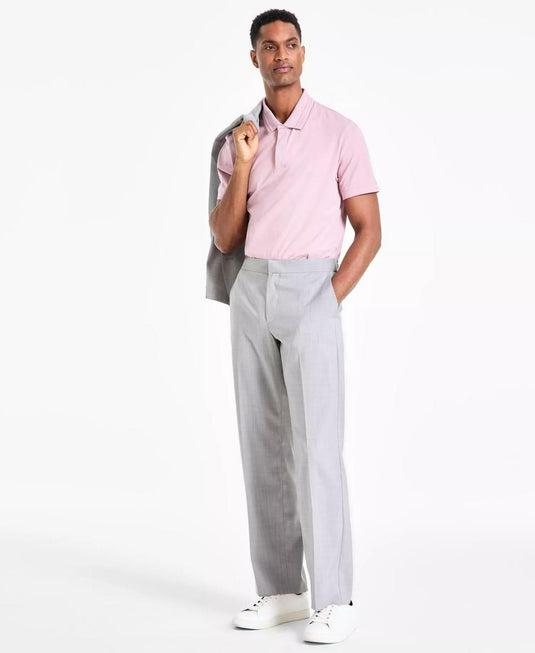 Translation missing: en.Alfani Dress Pants Grey Heather 38x30 Comfort Waistband Stretch Lightweight