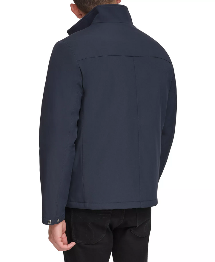 Translation missing: en.Calvin Klein Men's Full-Zip Stand-Collar Lightweight Hipster Jacket Indigo-2XL