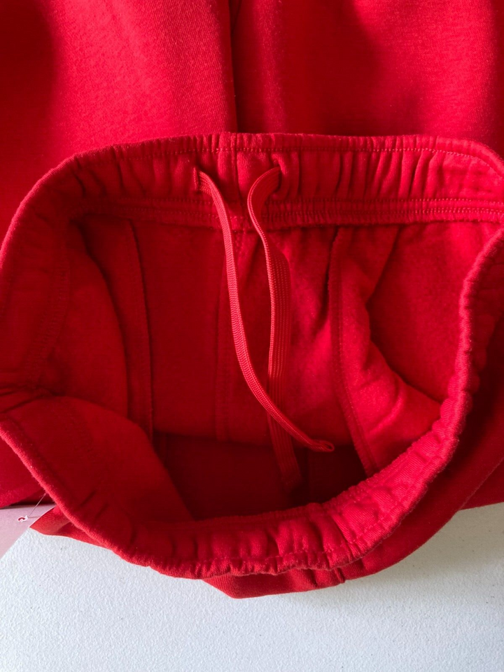 Translation missing: en.Id Ideology Men's Fleece Shorts in Licorice Red-Small